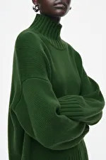 CHUNKY PURE CASHMERE TURTLENECK JUMPER | COS (EU)
