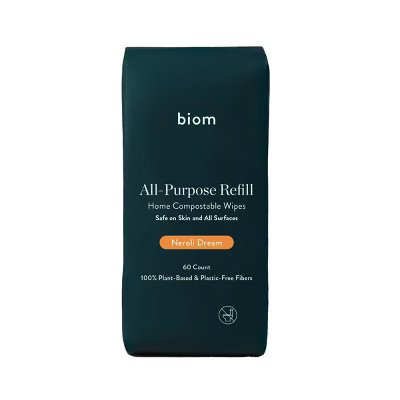 Biom Neroli Dream All-Purpose Cleaning Wipes Refill - 60ct | Target