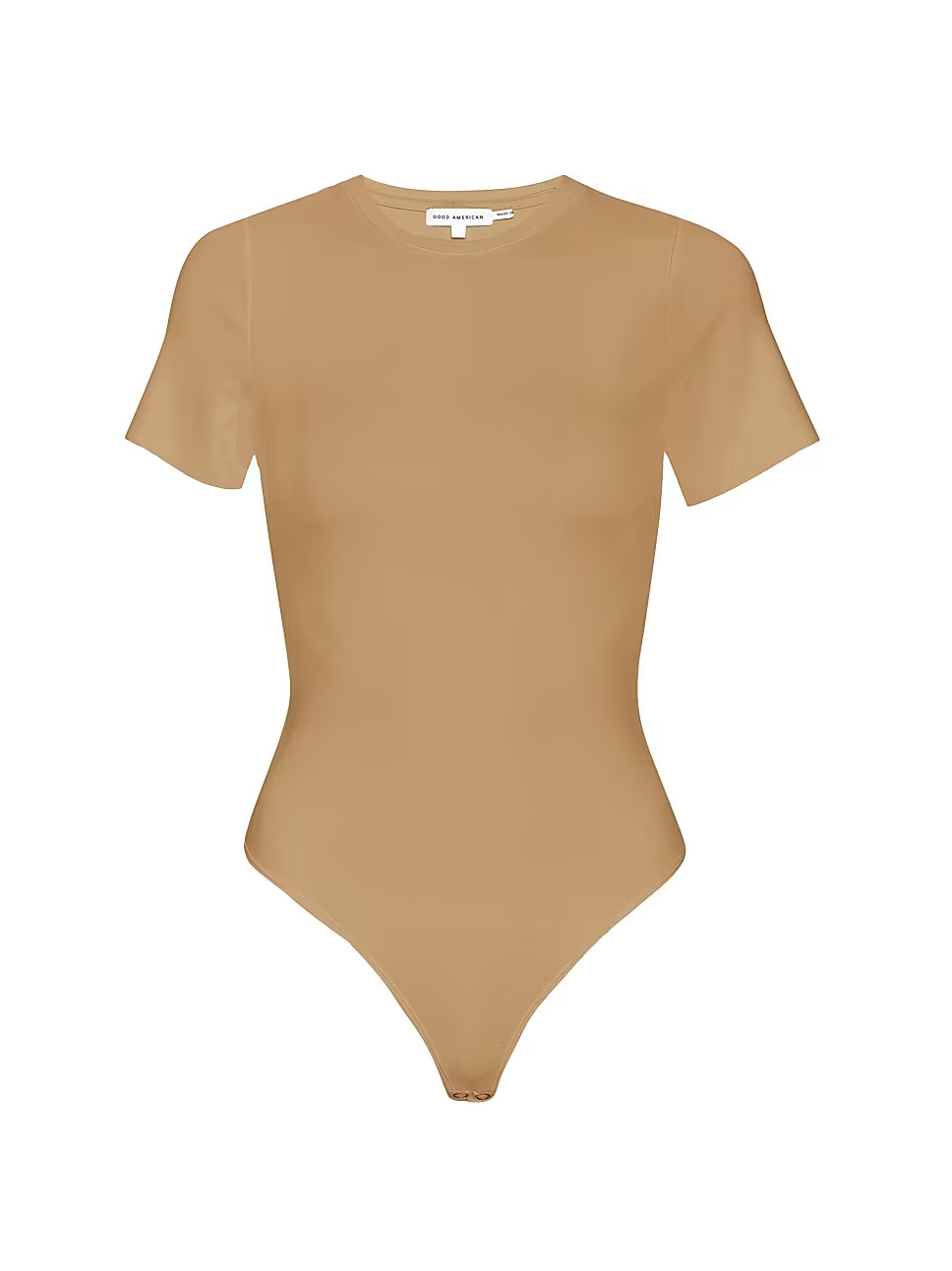 Good American Scuba Short-Sleeve Bodysuit | Saks Fifth Avenue