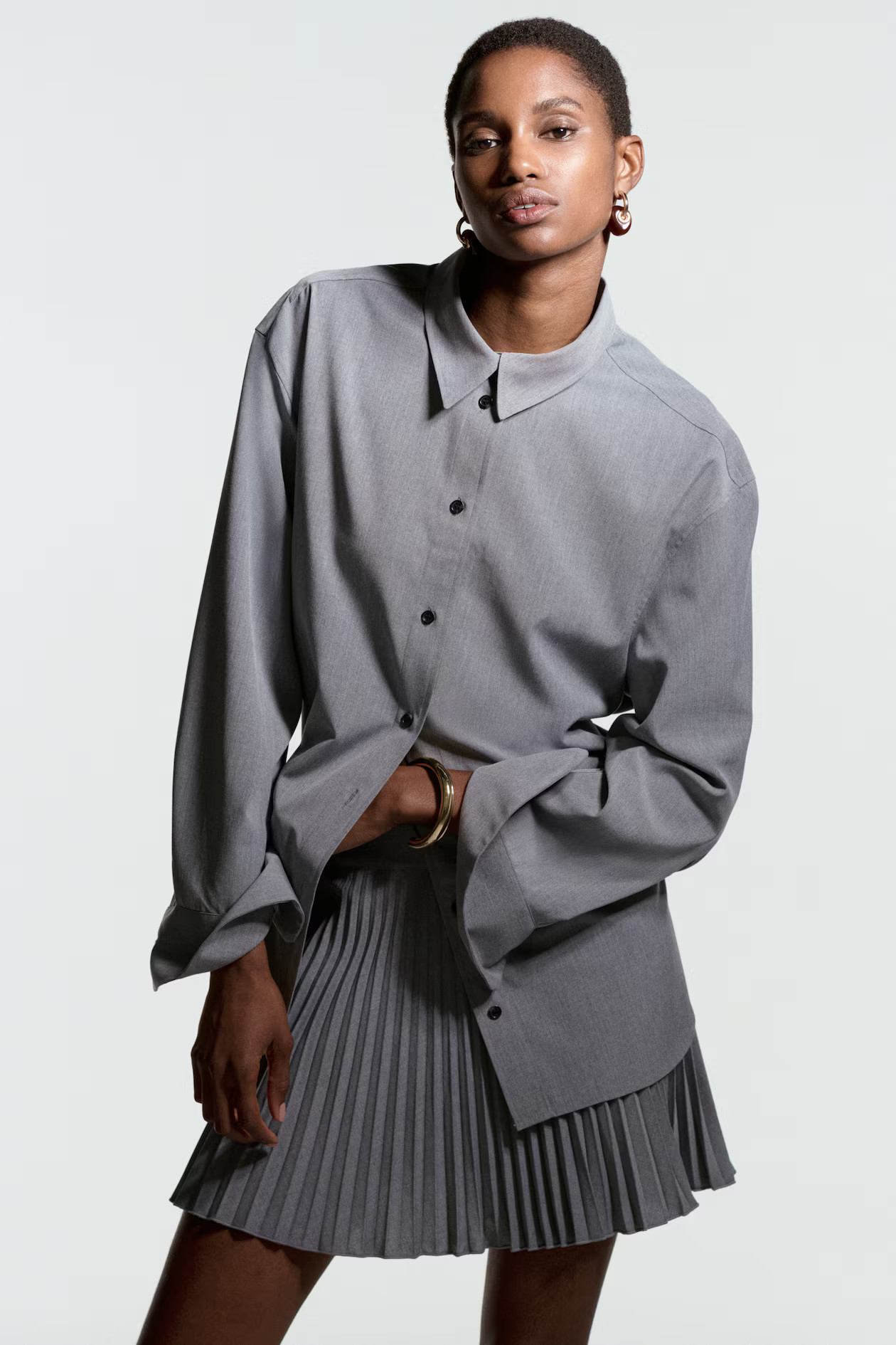 Pleated Mini Skort | H&M (US + CA)