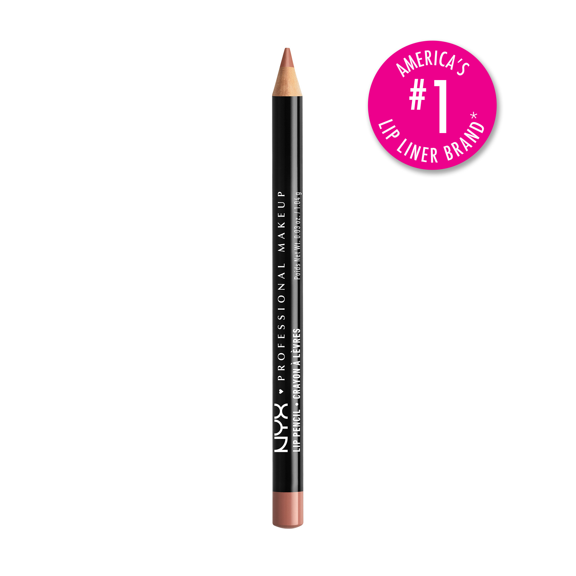 NYX Professional Makeup Slim Lip Pencil, Long-Lasting Creamy Lip Liner, Peekaboo Neutral, 0.035 o... | Walmart (US)