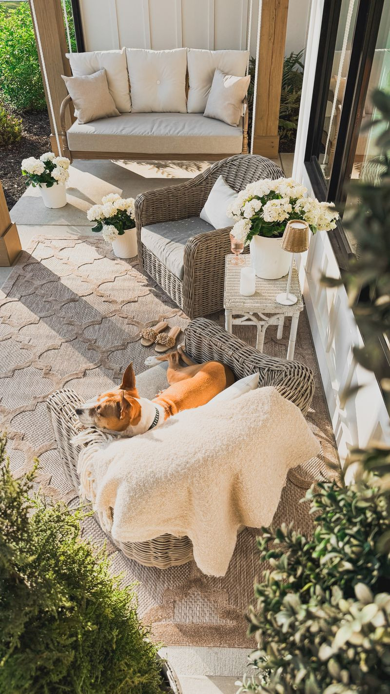 It's front porch season for everyone in the house.  

 

#LTKselfcare #LTKSeasonal #LTKHome