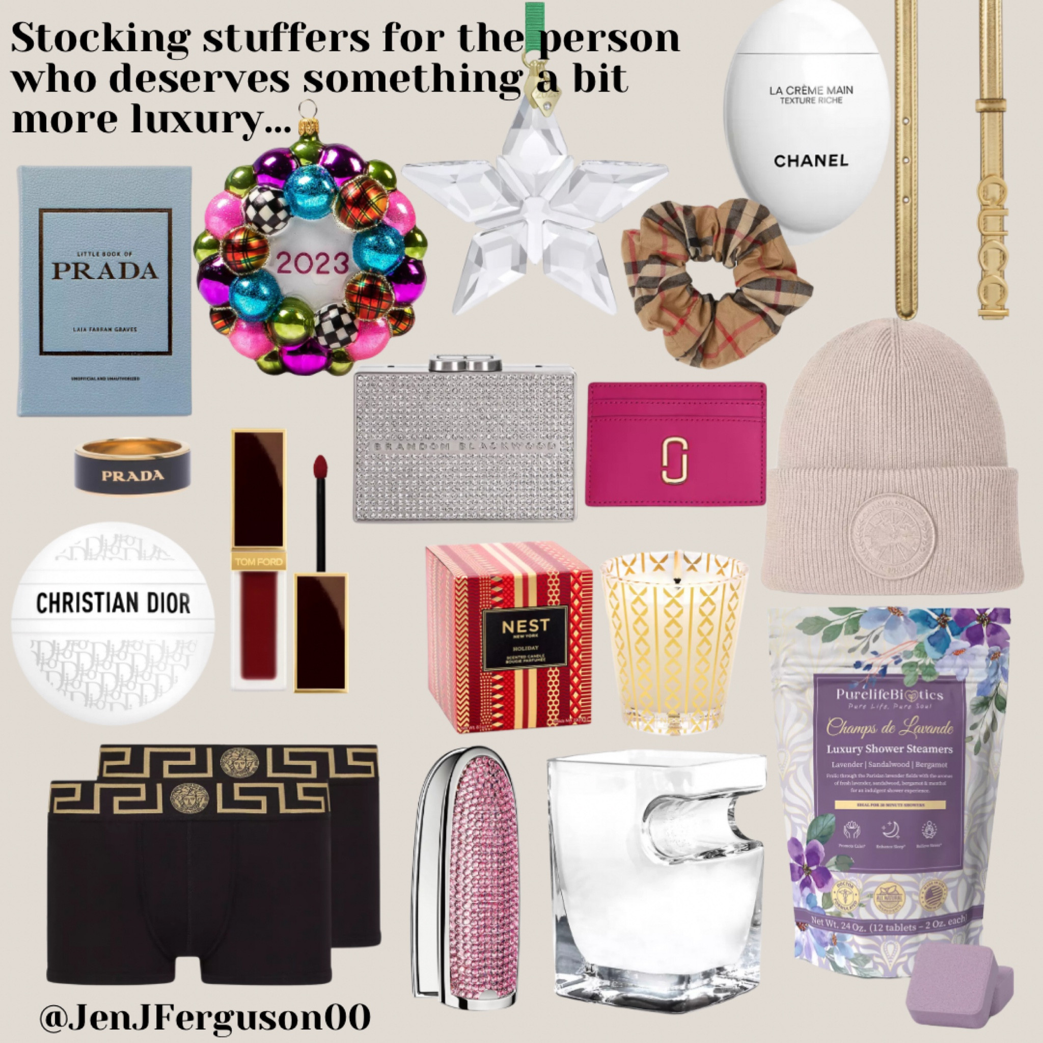 Saks Fifth Ave is offering $50 off every $200 you spend (some exclusions!) I linked the most affordable versions of high-end brands. I chose things that I know most women want, but won’t buy themselves. Designer is not affordable for everyone, so these are the lowest cost items from these luxury brands that you may be able to afford!😀

Treat the one you love with something ✨more✨ than just chocolate in their stocking🎄

Thanks for being here and shopping with me!!😘

#LTKHoliday #LTKfindsunder100 #LTKGiftGuide