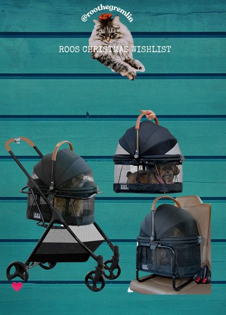 The cutest pet stroller 😂💗 looks like a baby one! On sale right now👍🏼

#LTKGiftGuide #LTKsalealert #LTKtravel