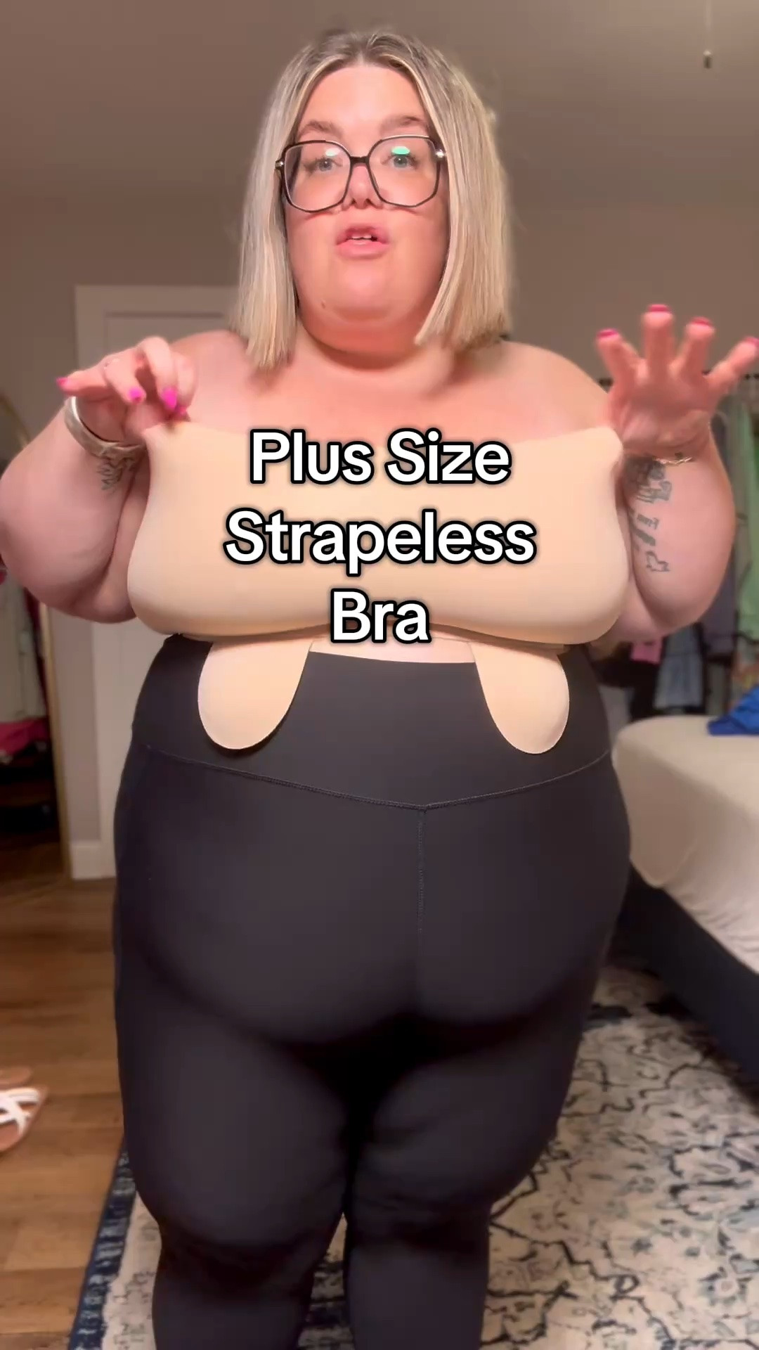 This strapless bra actually works if you have a plus size chest!

#LTKootd #LTKPlusSize