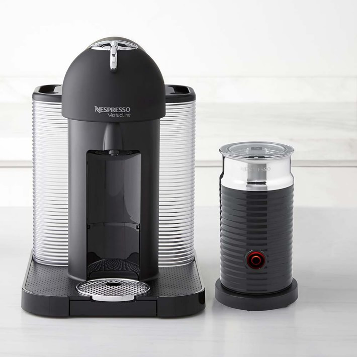 Nespresso Vertuo Coffee Maker &amp; Espresso Machine by Breville with Aeroccino | Williams-Sonoma