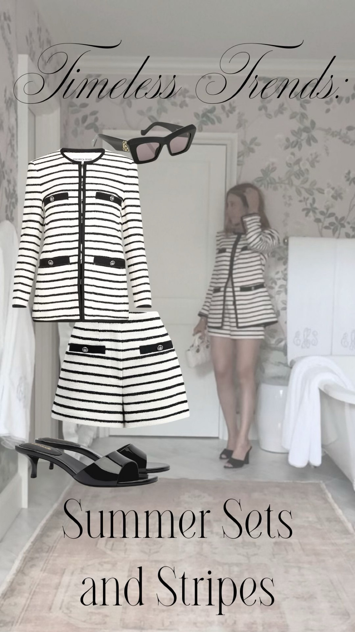 This Veronica Beard set is a new staple for me. It’s trendy yet timeless and I know it will last me past this Summer Season!