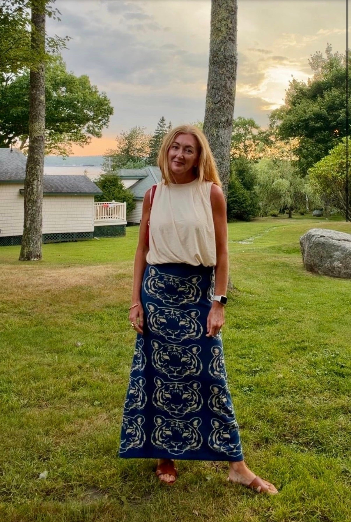 Maine OOTD for dinner. I’m obsessed with this skirt.

#LTKdayinmylife #LTKootd #LTKTravel