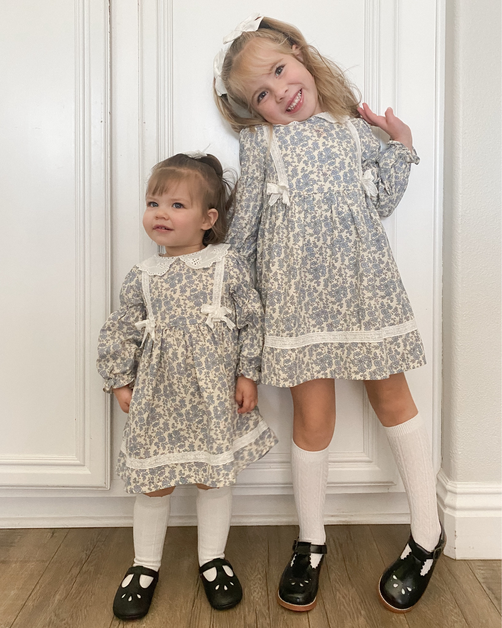 The sweetest vintage inspired little girl dresses. Blue floral for spring!

#LTKKids #LTKBaby #LTKStyleTip