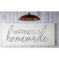 Happiness Is Homemade Sign Stencil, Paint Farmhouse Wall Sign, Kitchen Reusable 14 Sizes | Etsy (US)