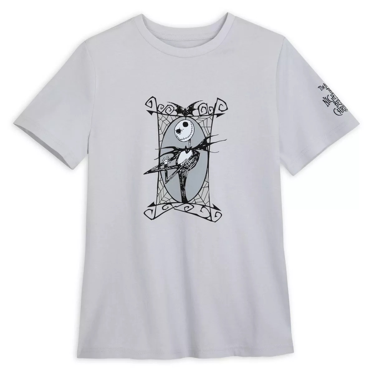 Boys' The Nightmare Before Christmas Short Sleeve Graphic T-Shirt - Black - Disney Store | Target