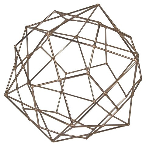 Threshold™ Metal Wire Decorative Figurine Extra Large Copper | Target