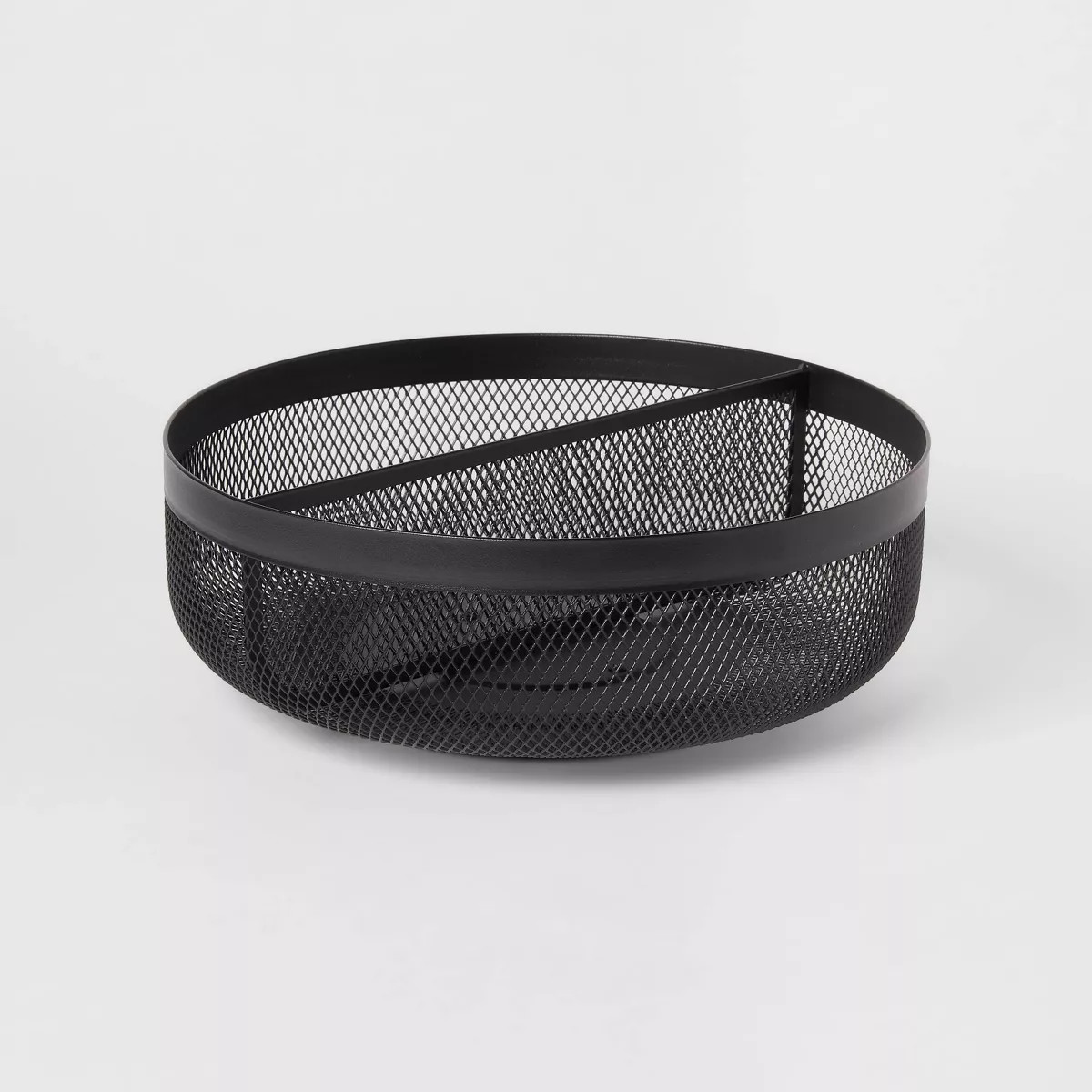 11" Metal Mesh Turn Table Black - Brightroom™ | Target