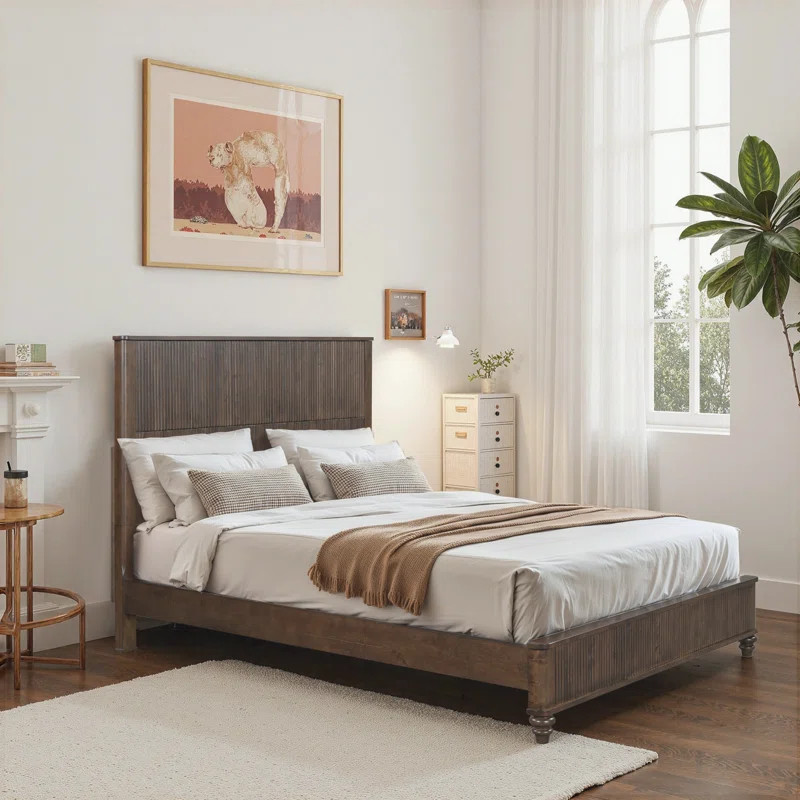 Dakota Platform Bed with Tall Headboard | Wayfair North America
