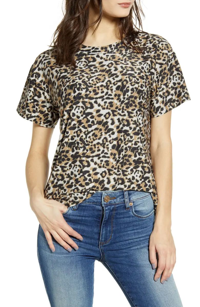 Socialite Leopard Print Tee | Nordstrom | Nordstrom