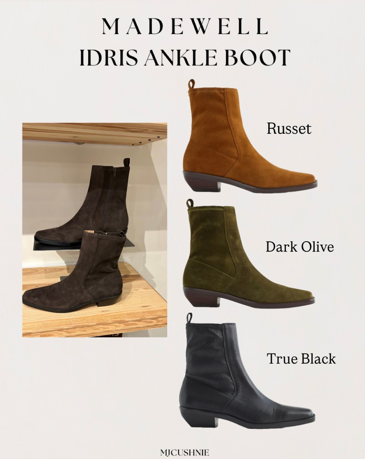 Suede Ankle Boot 👢 
Ideal heel height, pairs great with jeans and easy to pull on. 

Madewell
Boots 
Ankle boots
Suede 
Leather 
Fall boots 

#LTKShoeCrush #LTKStyleTip #LTKSeasonal