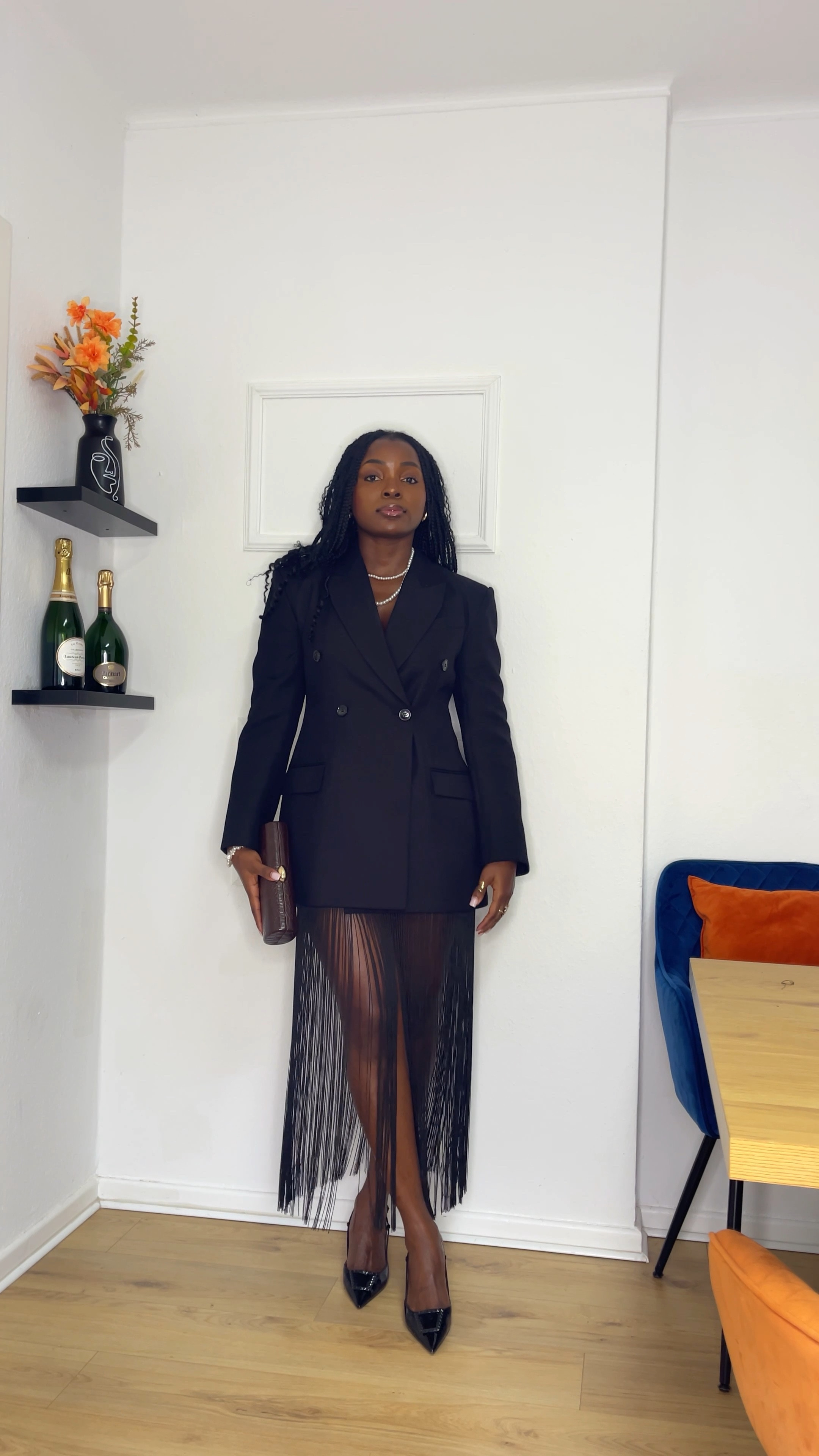 Wearing the skirt in Size M and the blazer in Size L

#LTKdatenight #LTKmidsize #LTKdeutschland
