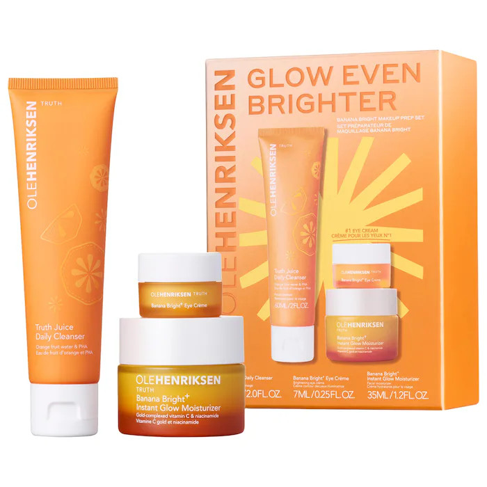 Glow Even Brighter Banana Bright Makeup Prep Set | Sephora (US)