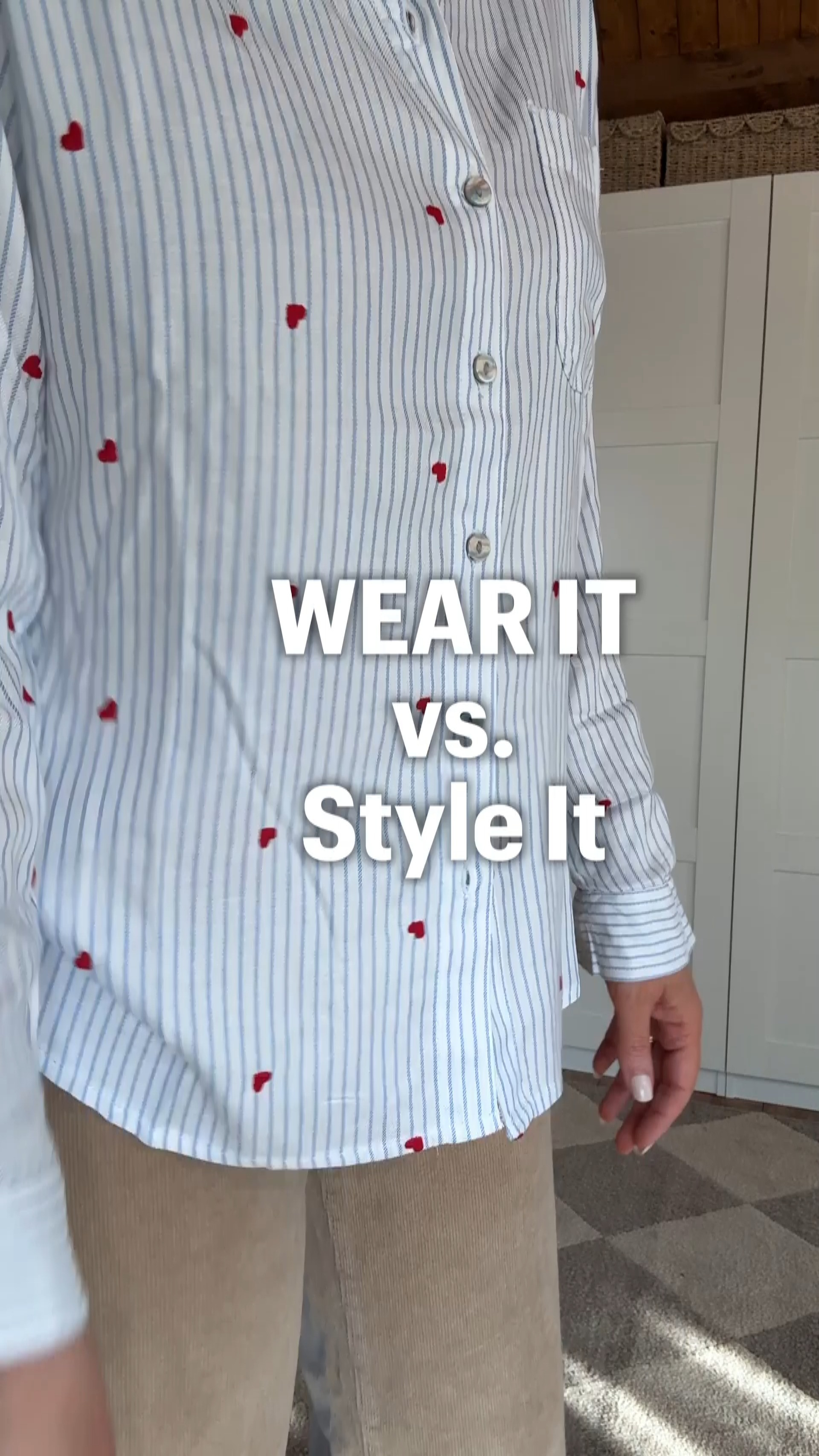 Looking for Valentine's outfits that are a little more subtle? Me too! This top from walmart is SO SOFT (think Rails kinda soft!) I love it with the red shoes, but if that is too much for you, these knit blue shoes are very comfortable and are perfect for spring!

#walmartfashion #valentinesoutfit #easyoutfitideas 

 #LTKWatchNow #LTKOver40 #LTKFindsUnder50