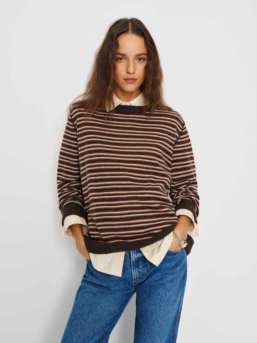 Cashmere Boyfriend Sweater | Reformation (Global)
