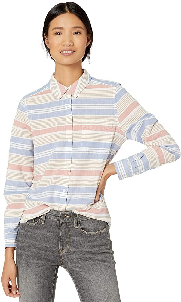 Amazon Brand - Goodthreads Women's Washed Cotton Boyfriend Tunic | Amazon (US)