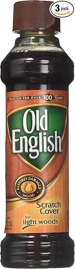 Old English Scratch Cover For Light Woods, 8 fl oz Bottle, Wood Polish (Pack of 3) | Amazon (US)