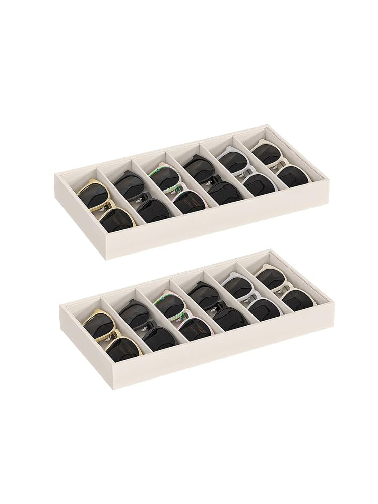 Sunglass Organizer Tray,Eyeglass Storage for Multiple Glasses,Jewelry and Sunglasses Drawer Organ... | Amazon (US)