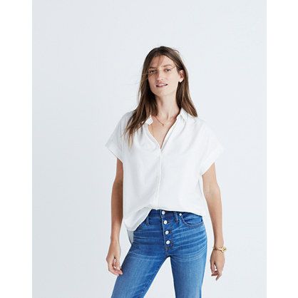 Central Shirt in Pure White | Madewell