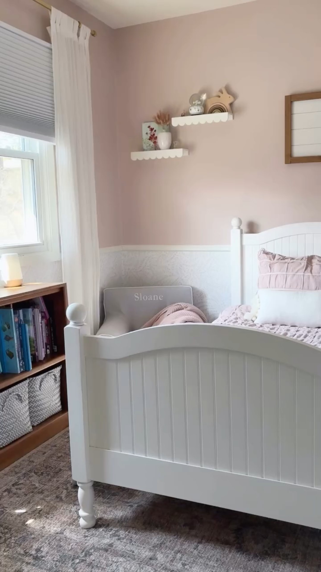 A Valentine’s Day moment for one of our favorite spaces 💕 Soft pinks, layered textures, and a room that’s been loved for four years. Featuring this space as it continues to evolve… proof that children’s rooms can feel timeless, calm, and full of heart.

#ChildrensRoomDesign #PinkInteriors #HomeWithHeart #TimelessKidsSpaces ValentinesAtHome