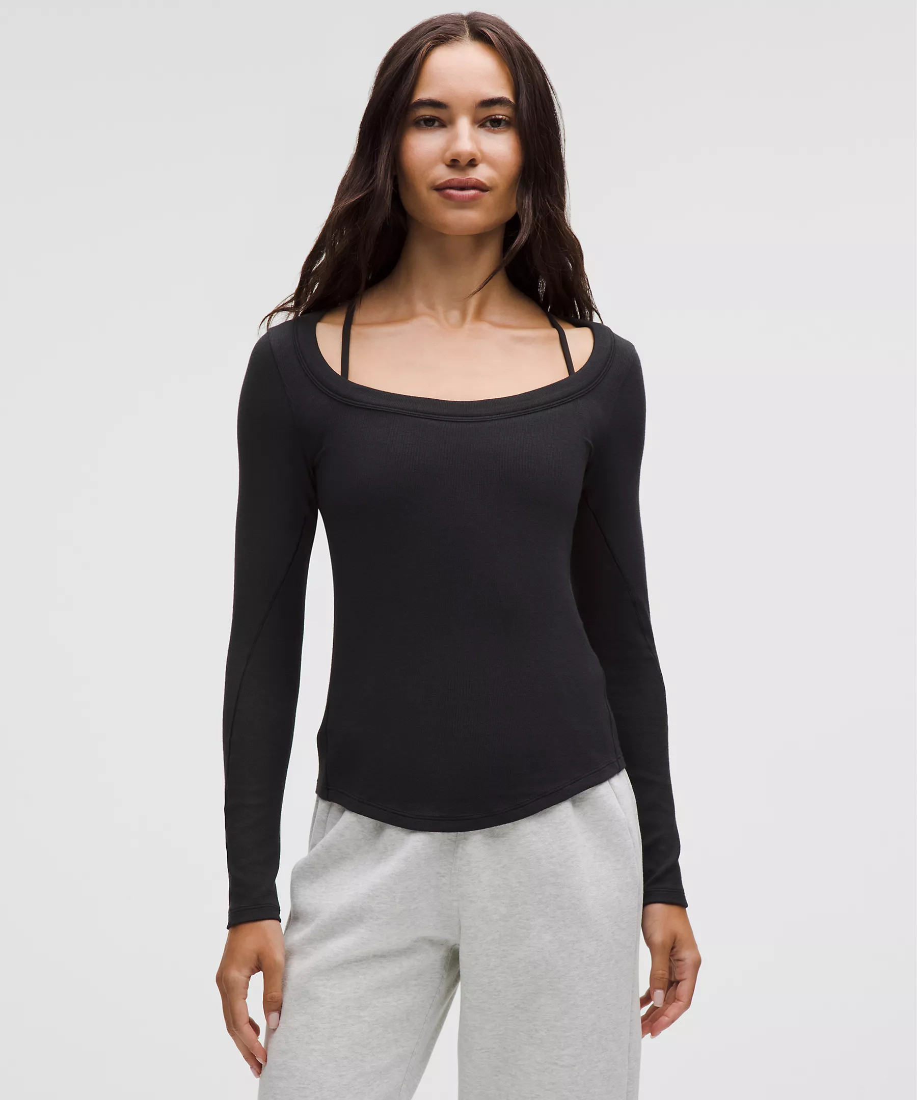 Hold Tight Scoop-Neck Long-Sleeve Shirt | Lululemon (US)