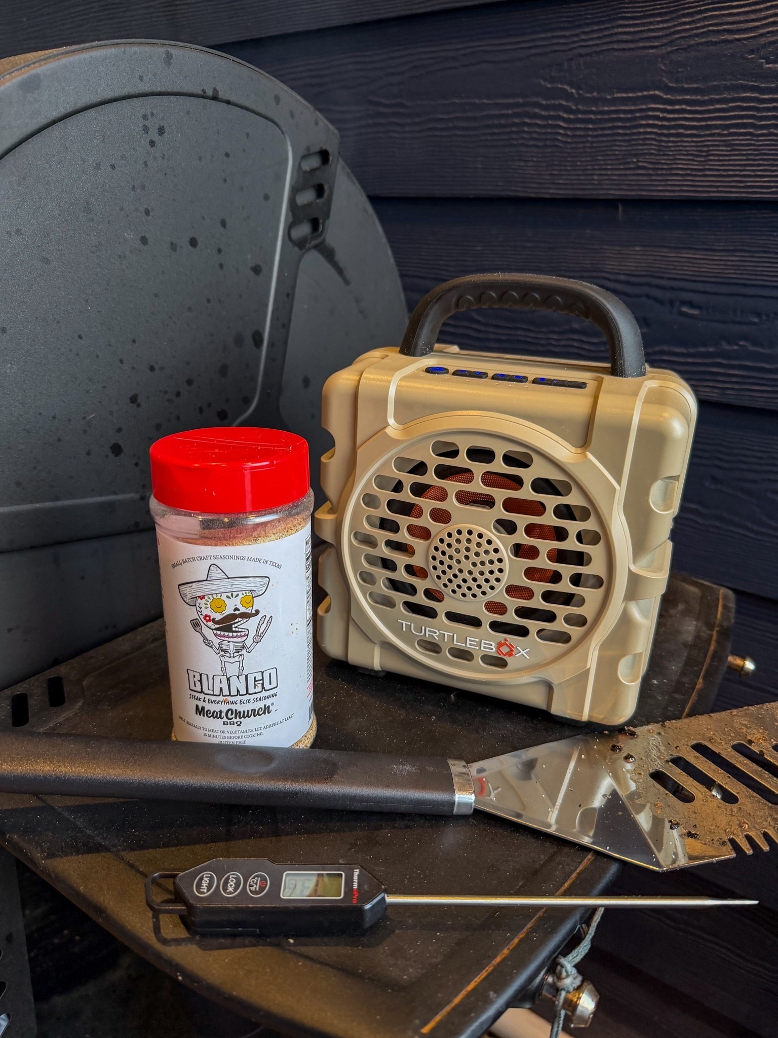 Grilling on the lake! I love this meat church blanco seasoning! And the Turtlebox is great to have around all weekend long!

#LTKfoodie #LTKHome #LTKdayinmylife