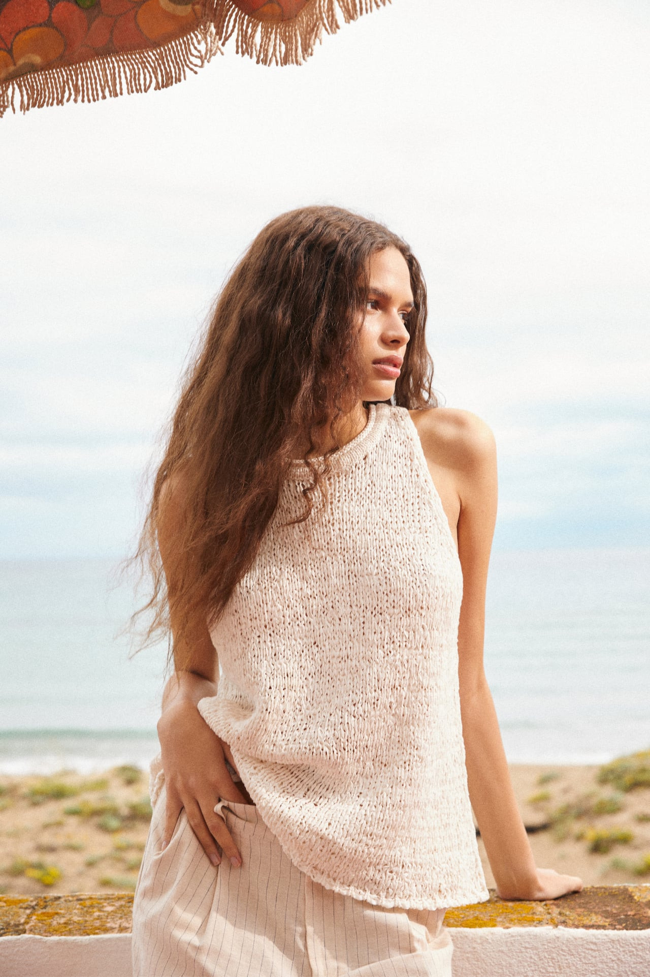 Oversize knitted top | PULL and BEAR UK