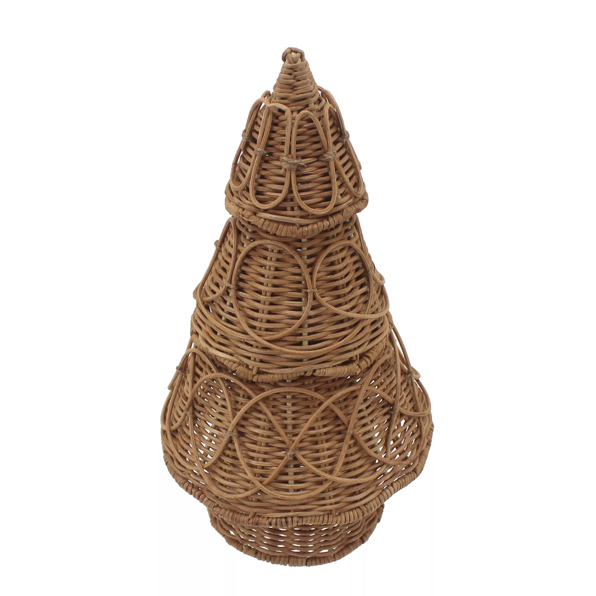 St. Nicholas Square® Natural Wicker Tree Sitabout Table Decor | Kohl's