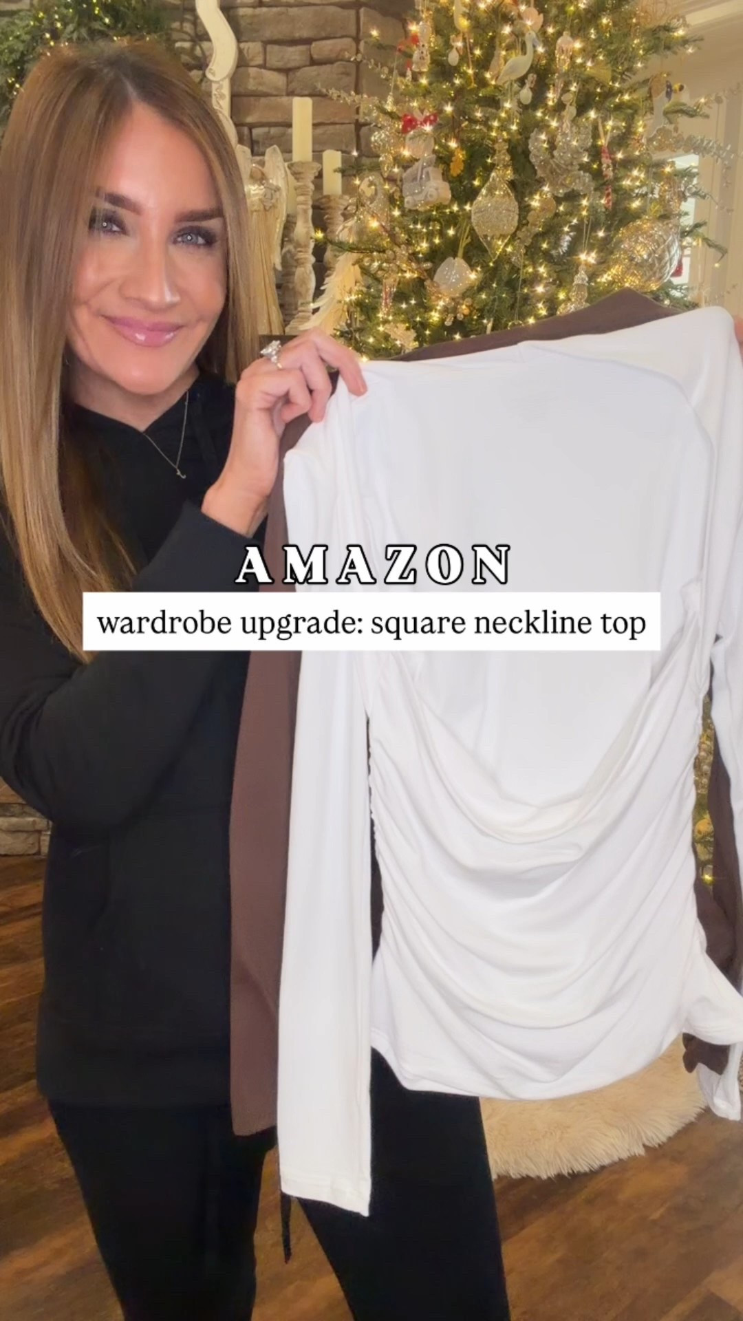 
Some pieces just make getting dressed easy… and this top is one of them.
A square neckline that always looks polished, double-lined so it feels supportive without trying, and a fit that works with literally anything.
I’m starting simple — paired with my favorite jeans for that effortless, everyday look… clean, casual, but still put together.
And then with one quick switch, it’s a whole new vibe.
Tailored trousers, the same top, and suddenly it feels elevated, intentional, ready for dinner, drinks, whatever the night brings.
It’s one piece, two moods… and honestly, the kind of staple you reach for more and more. 

Medium top
27 long jeans
27 long curve love trousers 


#SquareNeckTop #OutfitInspo #WardrobeEssentials #MinimalStyle #CasualOutfits #DressyOutfits #StyleTips #OutfitIdeas #SquareNeckline #DoubleLinedTop #JeansOutfit #TrousersOutfit #EffortlessStyle

#LTKSaleAlert #LTKgrwm #LTKmomlife