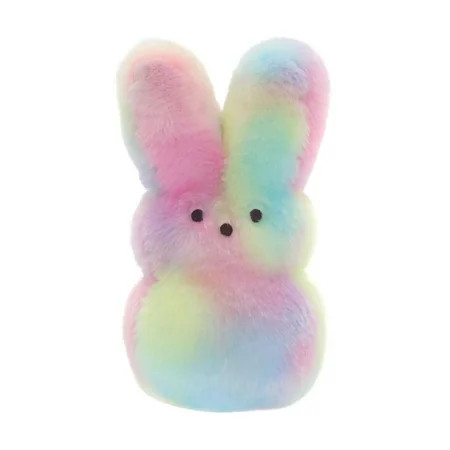 PEEPS® Rainbow Tie-Dye Bunny 9-Inch Plush Toy | Walmart (US)