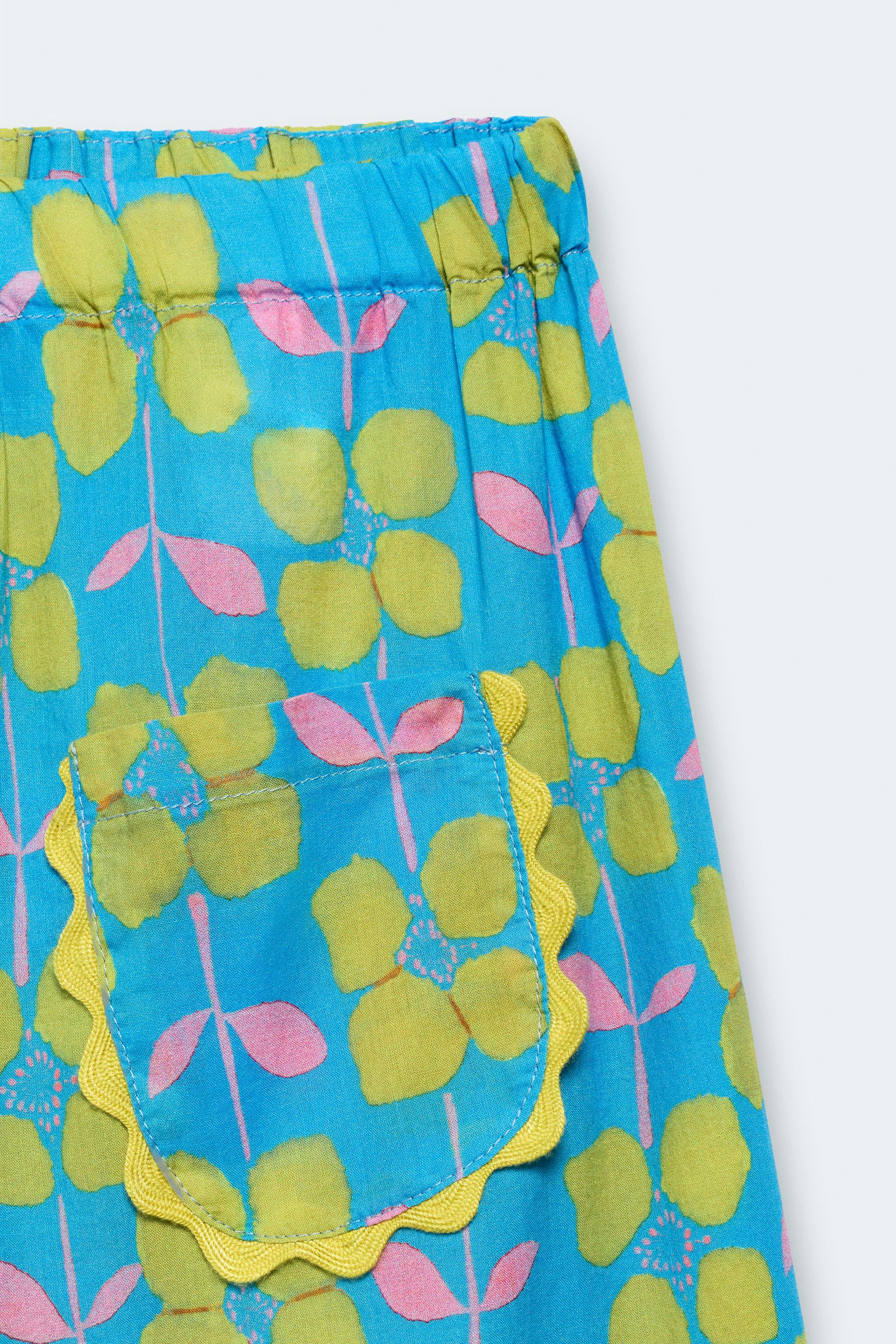 2-14 YEARS / LIMITED EDITION FLORAL PRINT CULOTTES | Zara US
