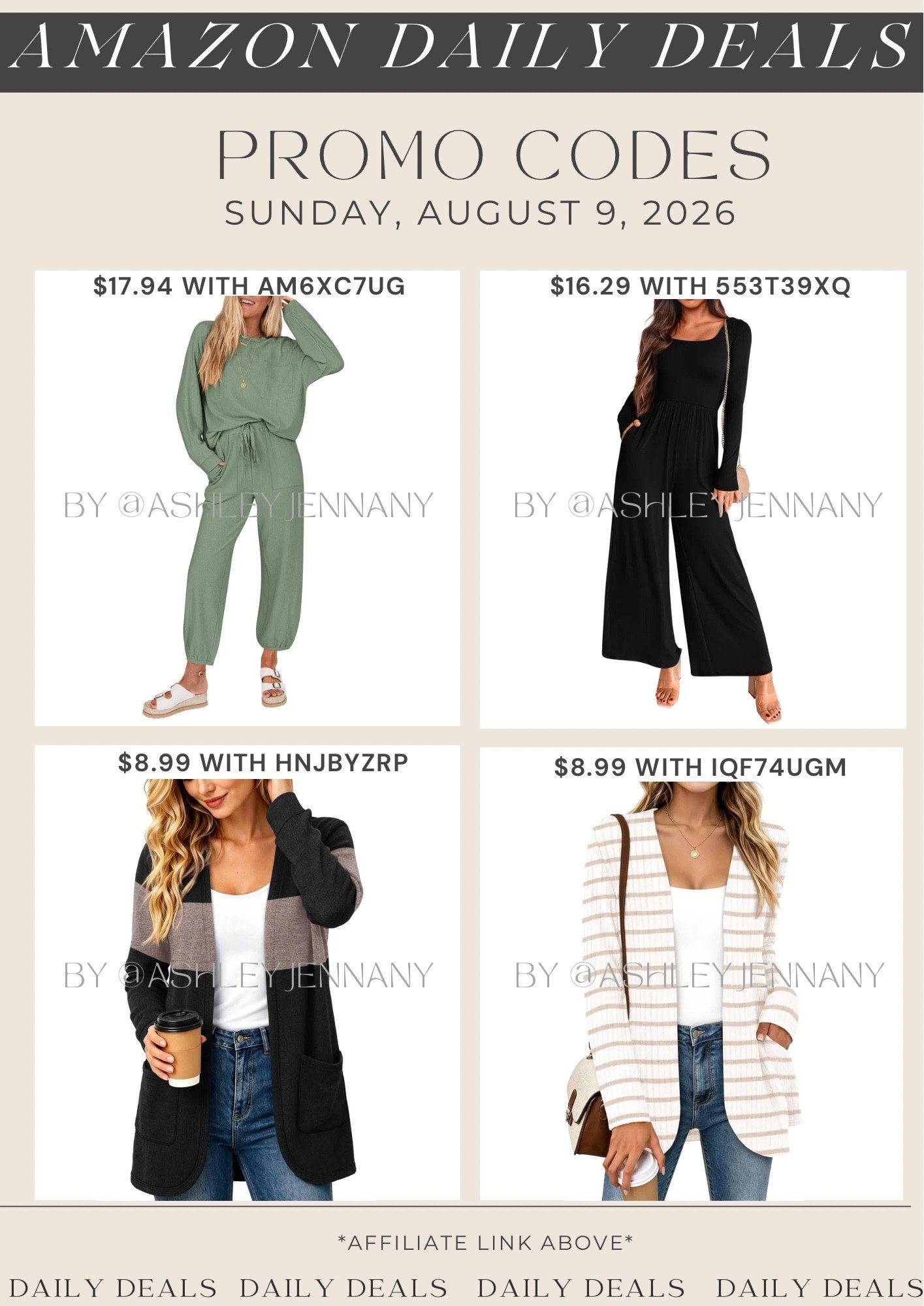 Amazon deals

#LTKSaleAlert #LTKMidsize #LTKSeasonal