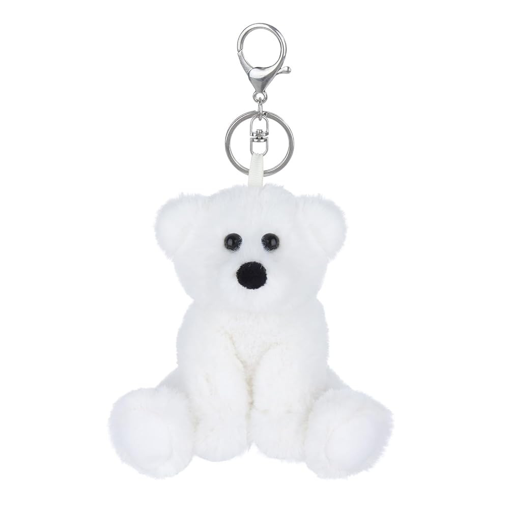Apricot Lamb Cute Arctic Toys Plush White Polar Bear Stuffed Animal Soft Keychain for Kids Bag, P... | Amazon (US)