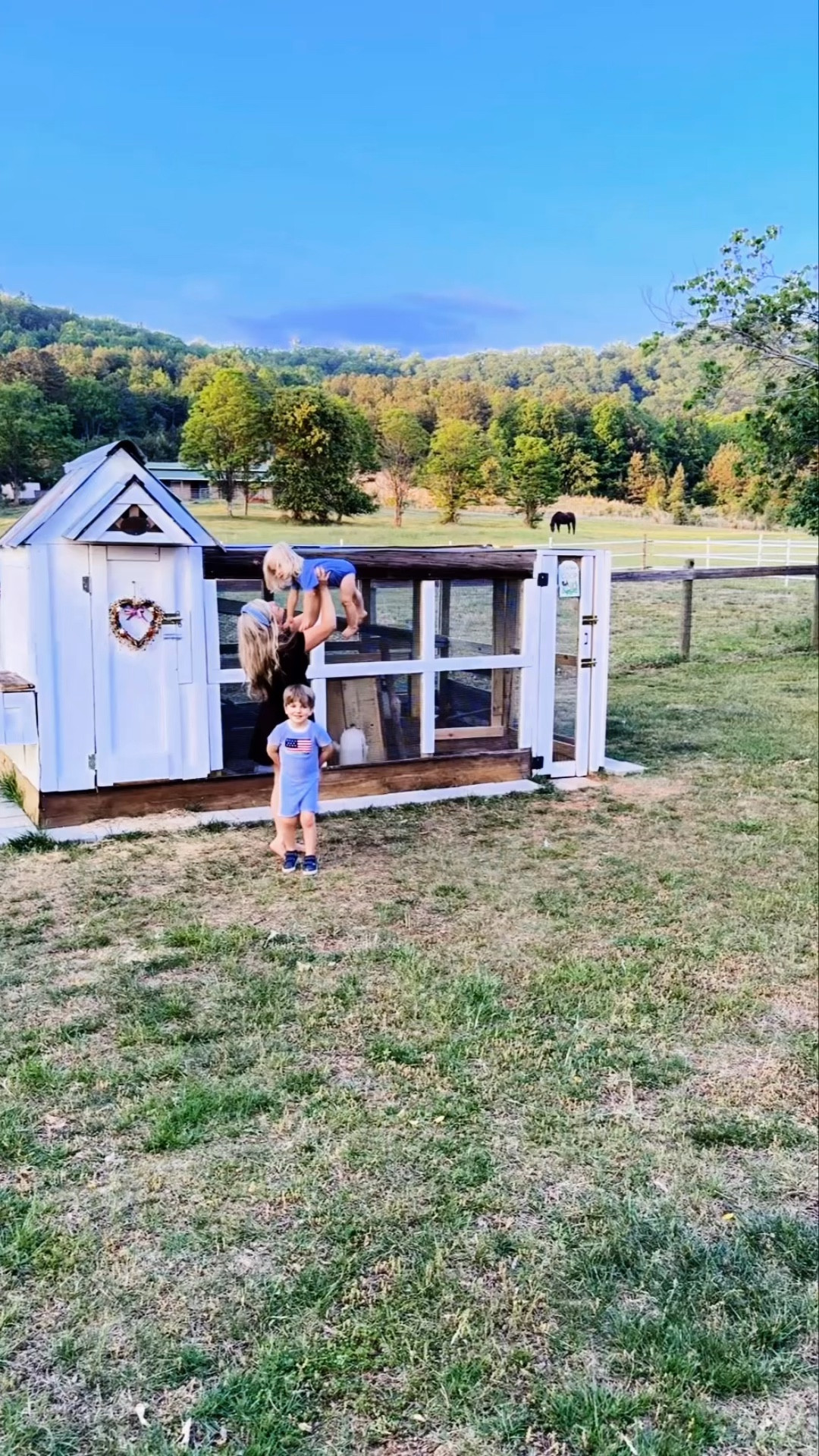 And then we got to have our very first backyard cookout 🌭 on the back patio 🌾 (on our brand new table 🍽️ and chairs 🪑 - obsessed 😍)- what a dream 💭 come true 🐴 this place is!!! ❤️🤍💙

#LTKHome #LTKmomlife #LTKKids