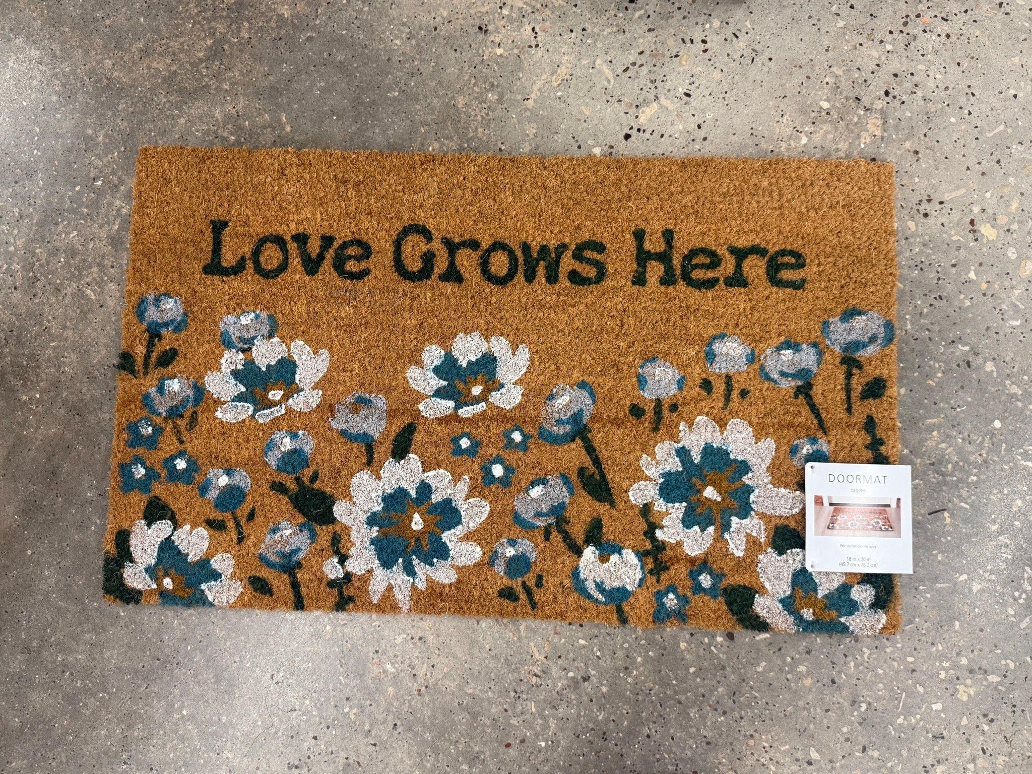 A cute spring door mat from Walmart 

#LTKHome #LTKSeasonal