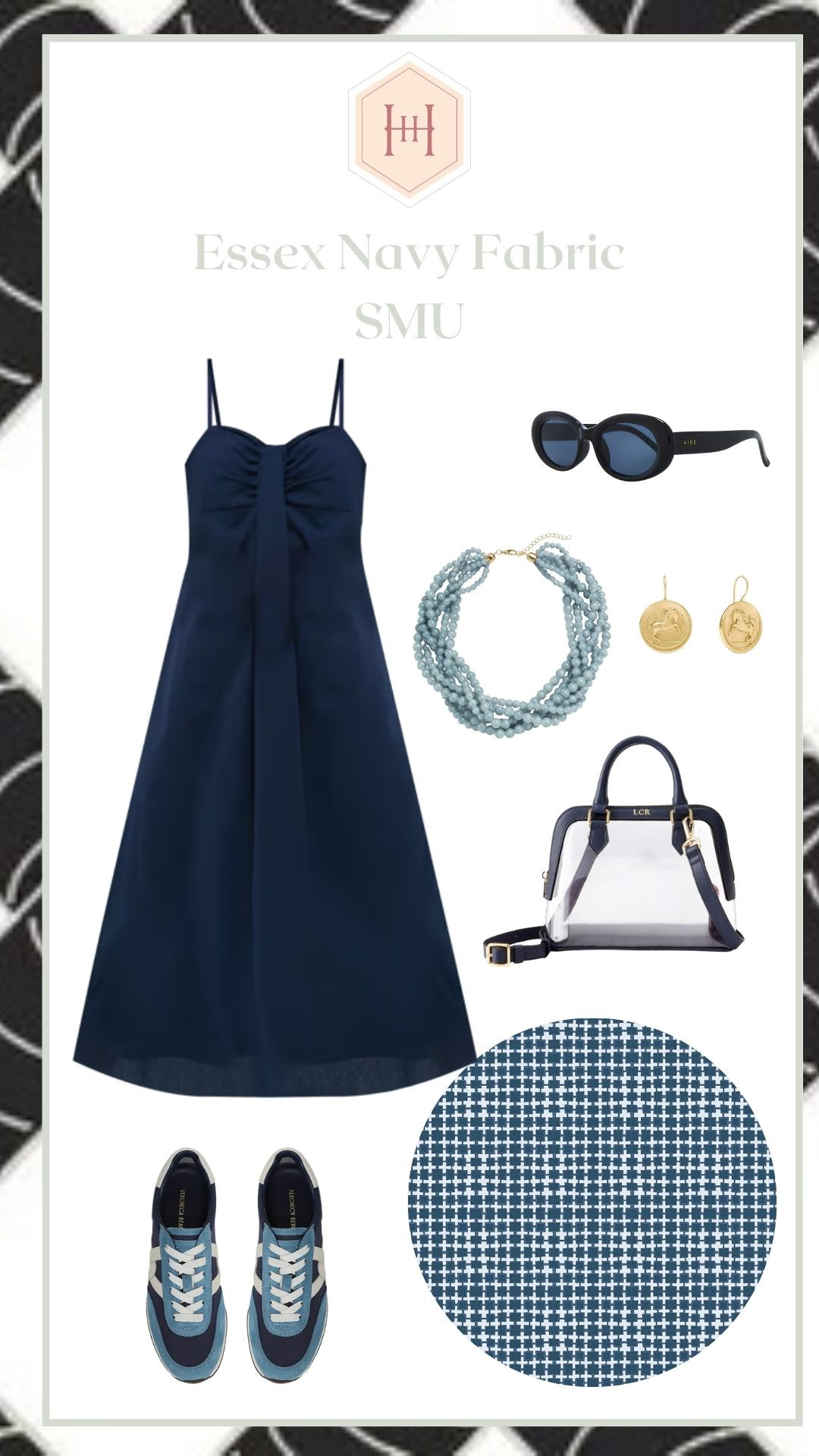 Southern Methodist University Game Day Outfit 

 