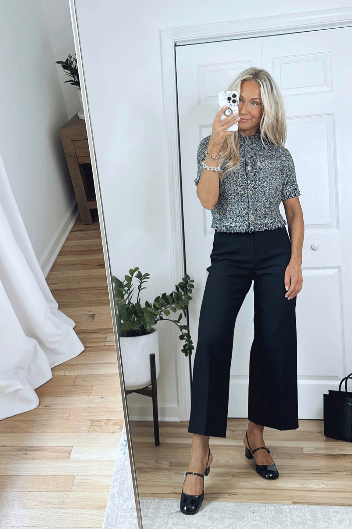 Tweed sweater outfit for work
J.Crew work outfit 

#LTKworkwear