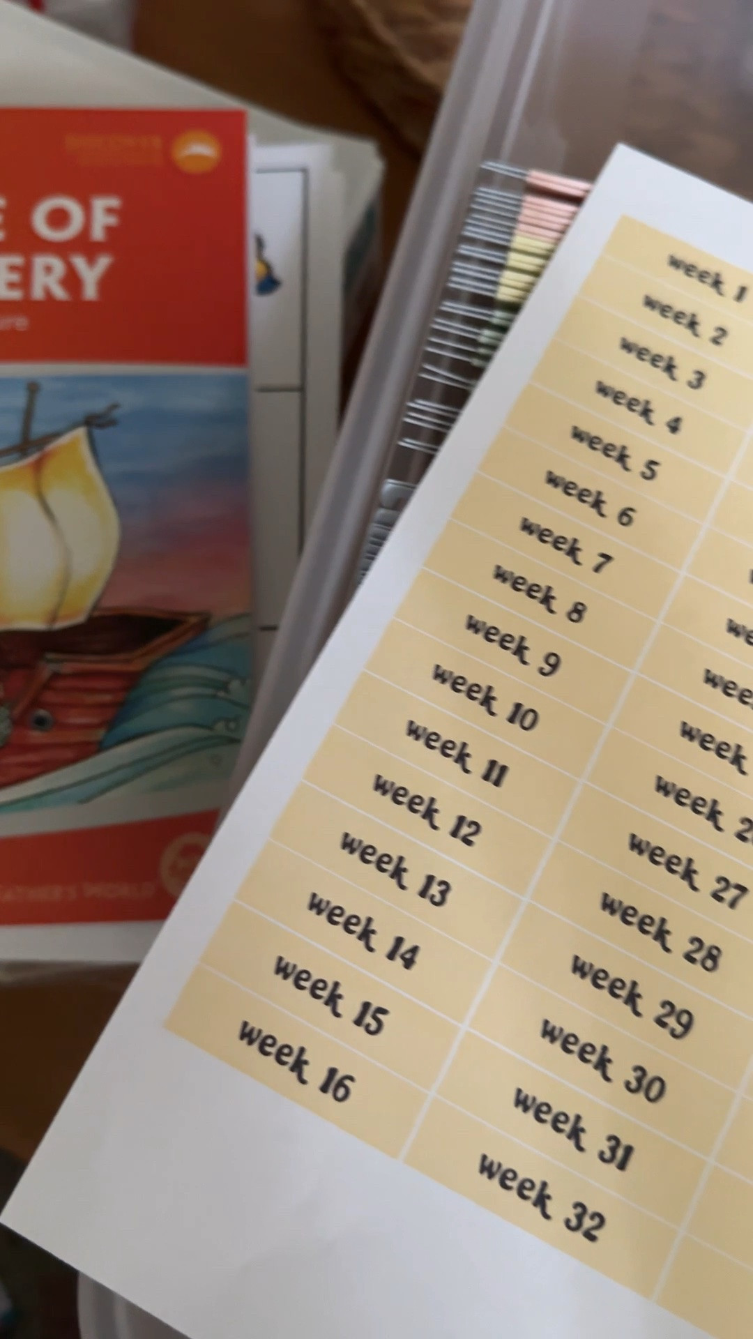 Organize My Father’s world curriculum with me! Homeschool fun! I printed the tabs cause I’m not about to hand write all that.

#LTKdayinmylife #LTKmomlife #LTKKids