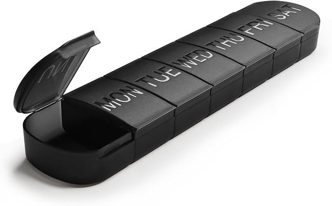 FHORAIN Weekly Pill Organiser 7 Day, Large Pill Box 1 Time a Day, Travel Friendly Daily Pill Cont... | Amazon (UK)
