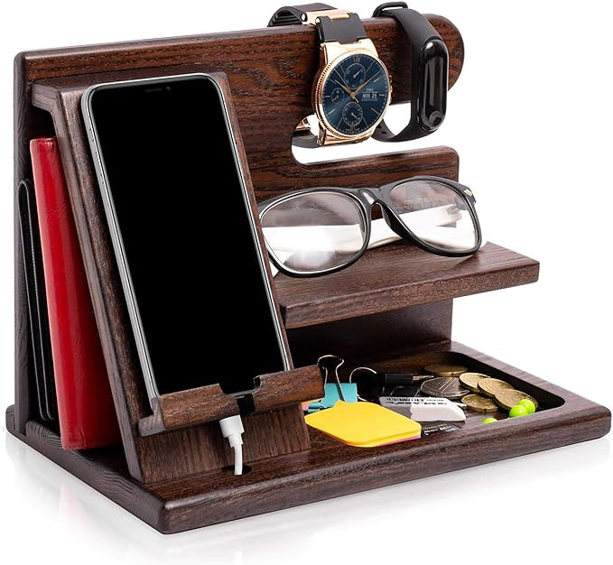 Phone Docking Station for Men & Women Gift for Birthday, Anniversary, Wedding, Home & Office Beds... | Amazon (US)