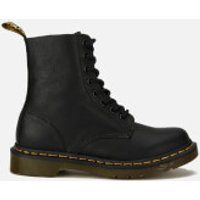 Dr. Martens Women's 1460 Pascal Virginia Leather 8-Eye Boots - Black | Coggles (Global)