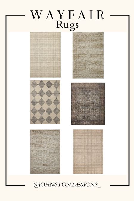 Wayfair Rugs

#LTKhome #LTKsalealert