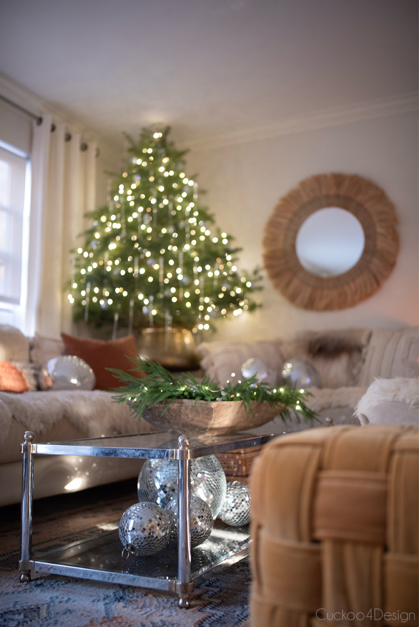 Going for all the gold velvet tones mixed with disco balls this holiday season. I love this combo in our living room Christmas decor 

#LTKHome #LTKHoliday #LTKStyleTip