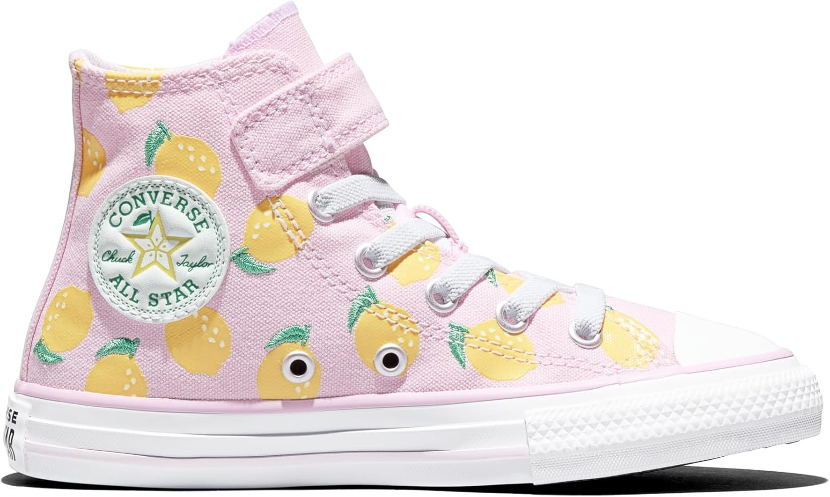 Amazon.com | Converse Youth Chuck Taylor All Star Citrus Easy On HI, New Found Bloom/Dandy Lion, ... | Amazon (US)