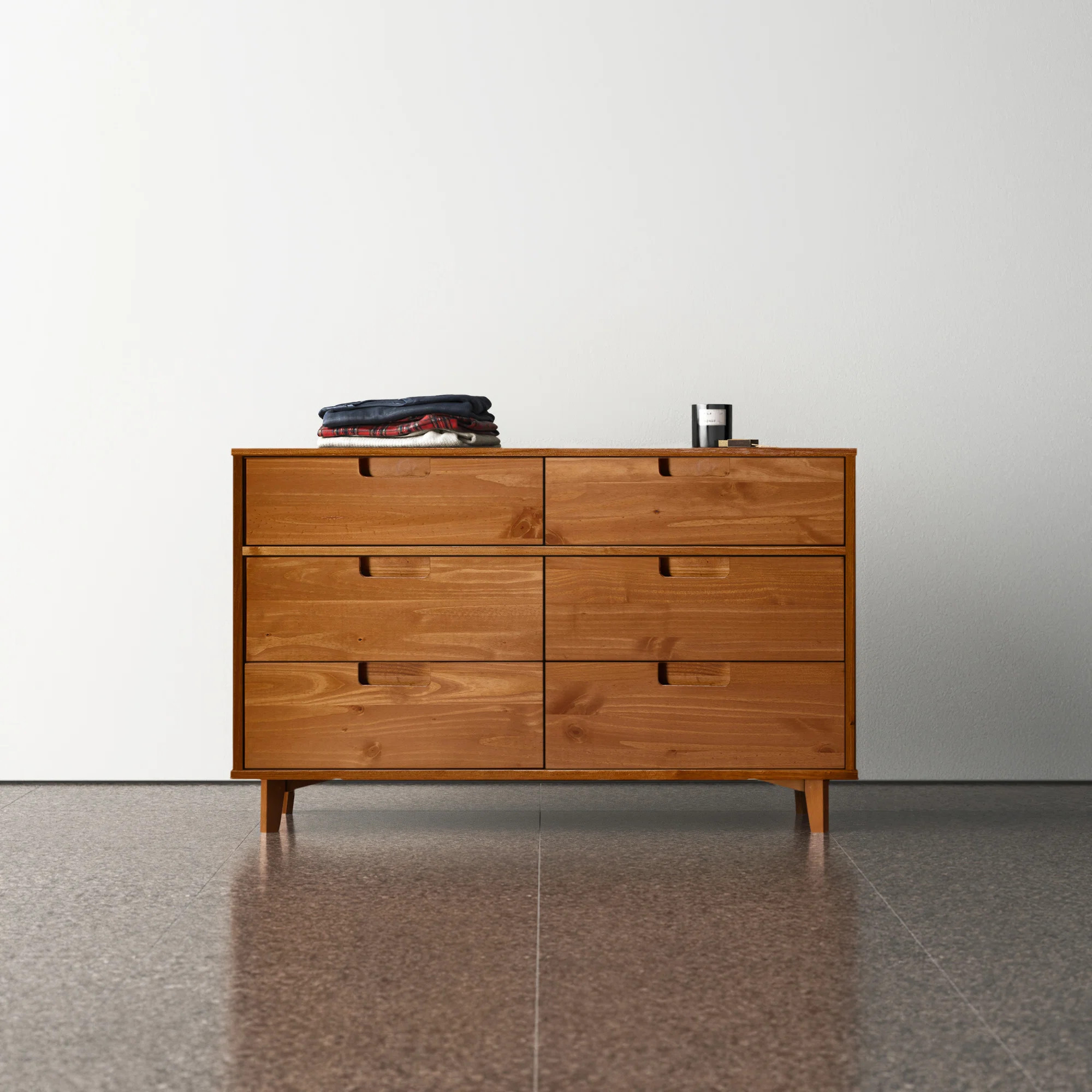 Helmick 6 Drawer 52'' W Double Dresser | Wayfair North America